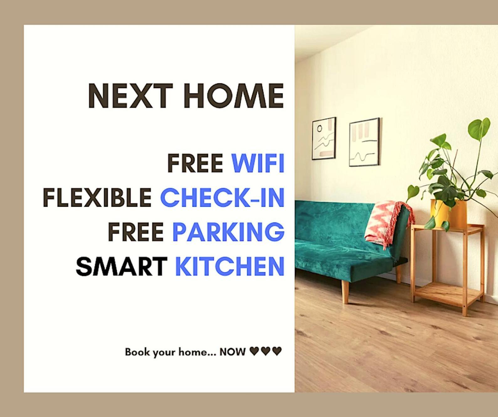 Next Home - Free Parking & Wifi - Badewanne Duisburg Zewnętrze zdjęcie